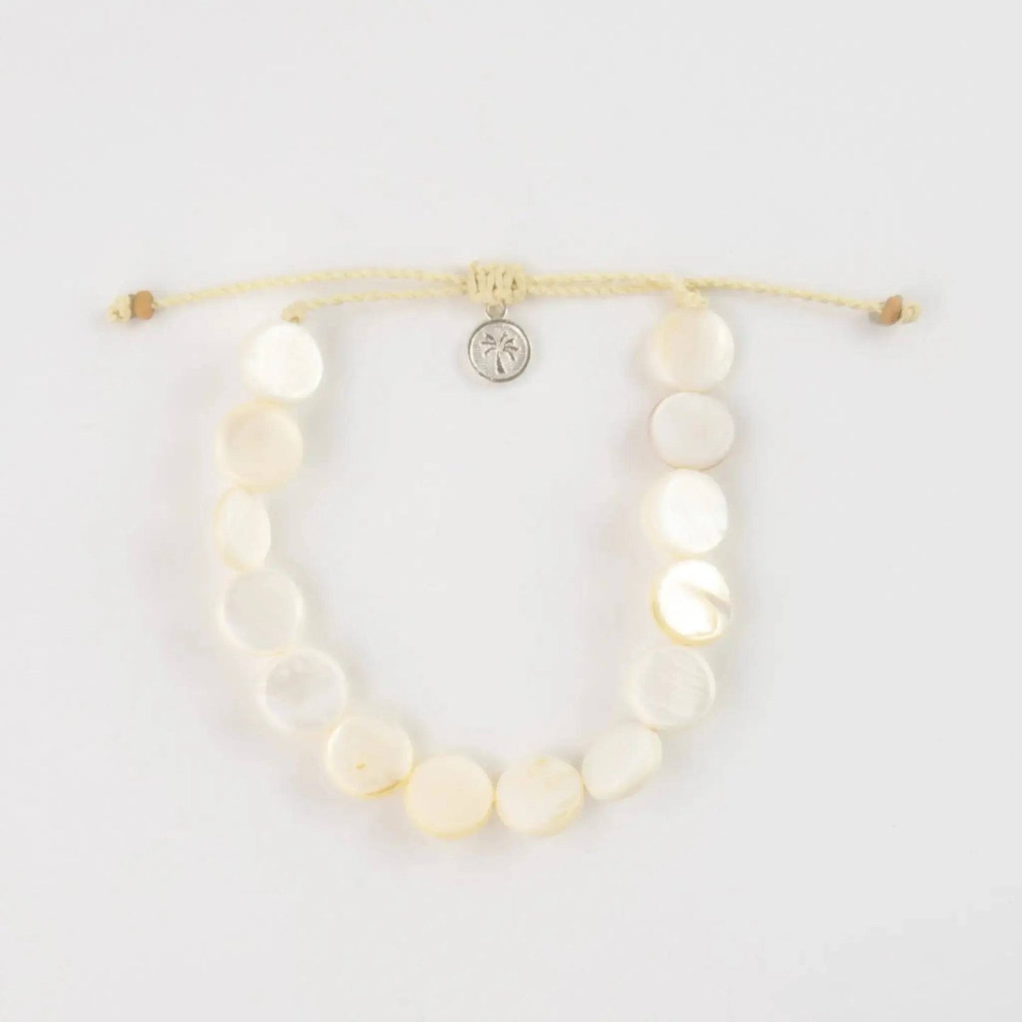 Elegant Mother of Pearl Disc Bracelet for All Occasions