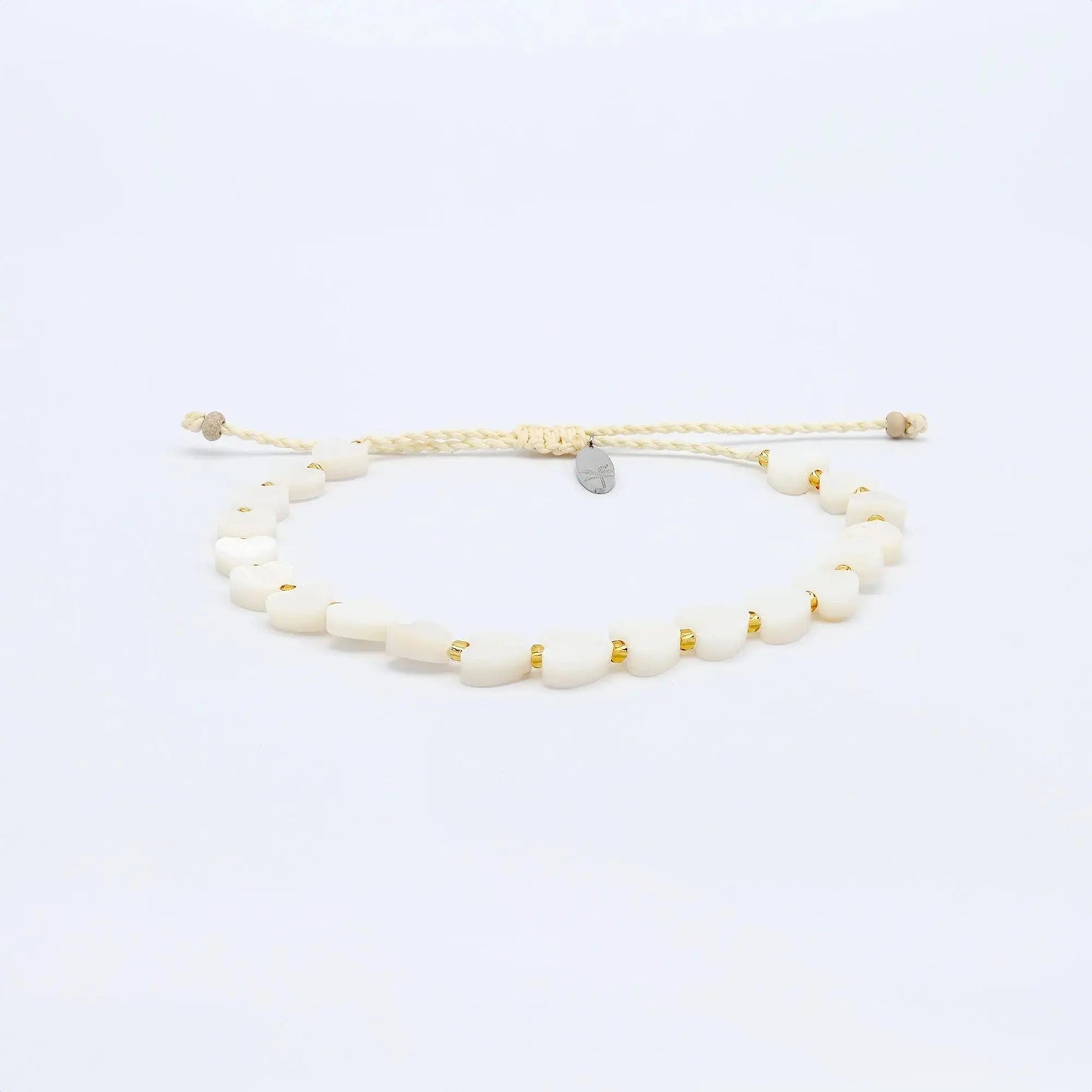 Mother of Pearl Heart Bracelet