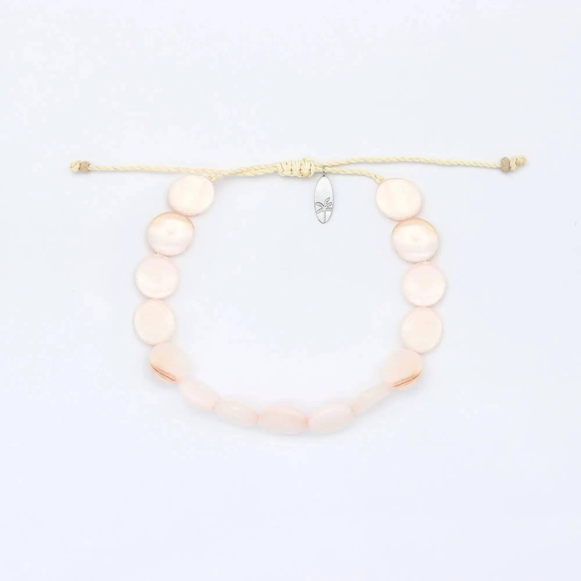 Mother of Pearl Disc Bracelet