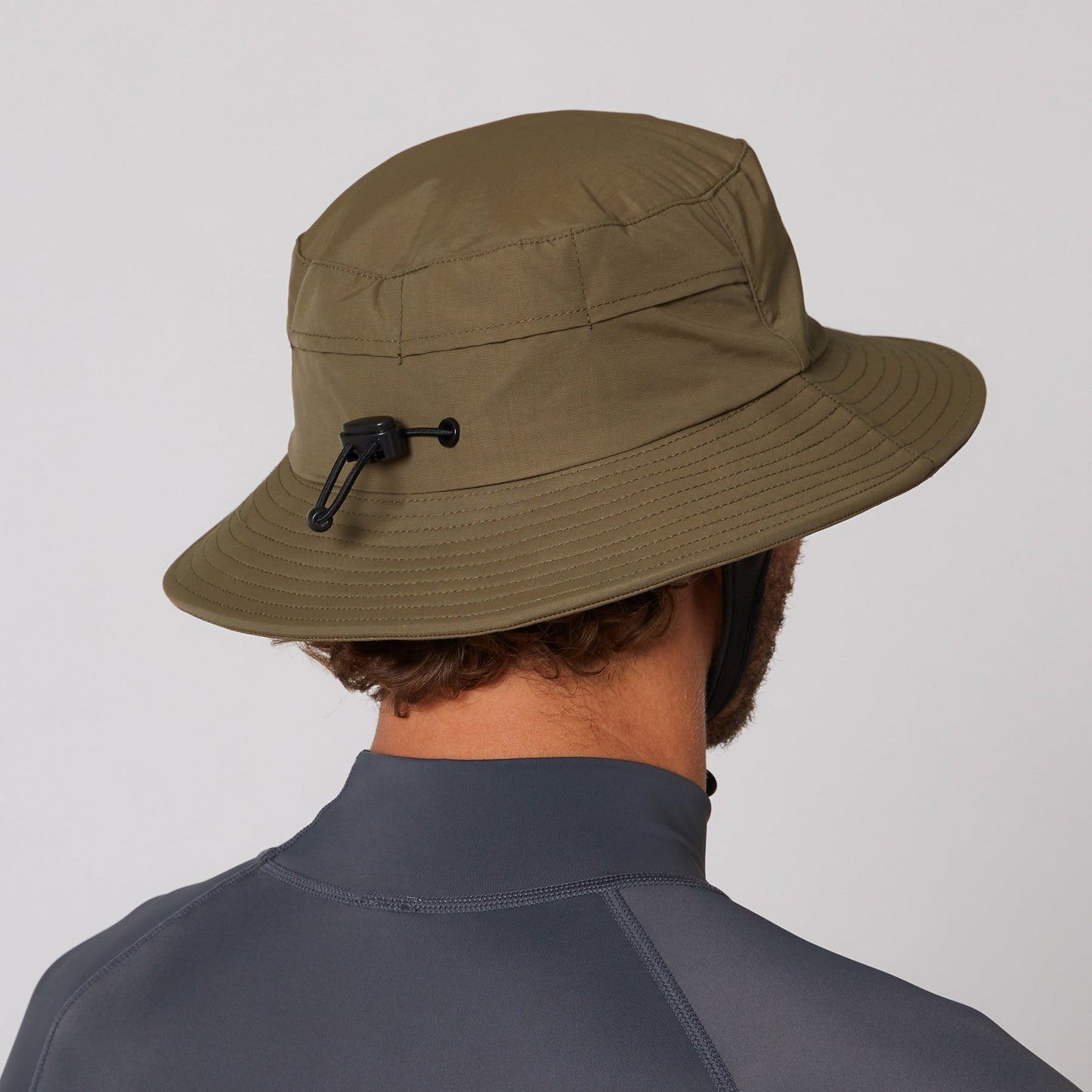 Bingin Soft Peak Surf Hat - Black