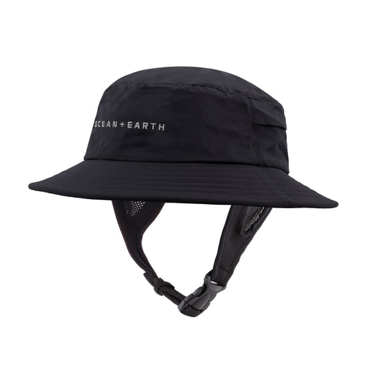 Bingin Soft Peak Surf Hat - Black
