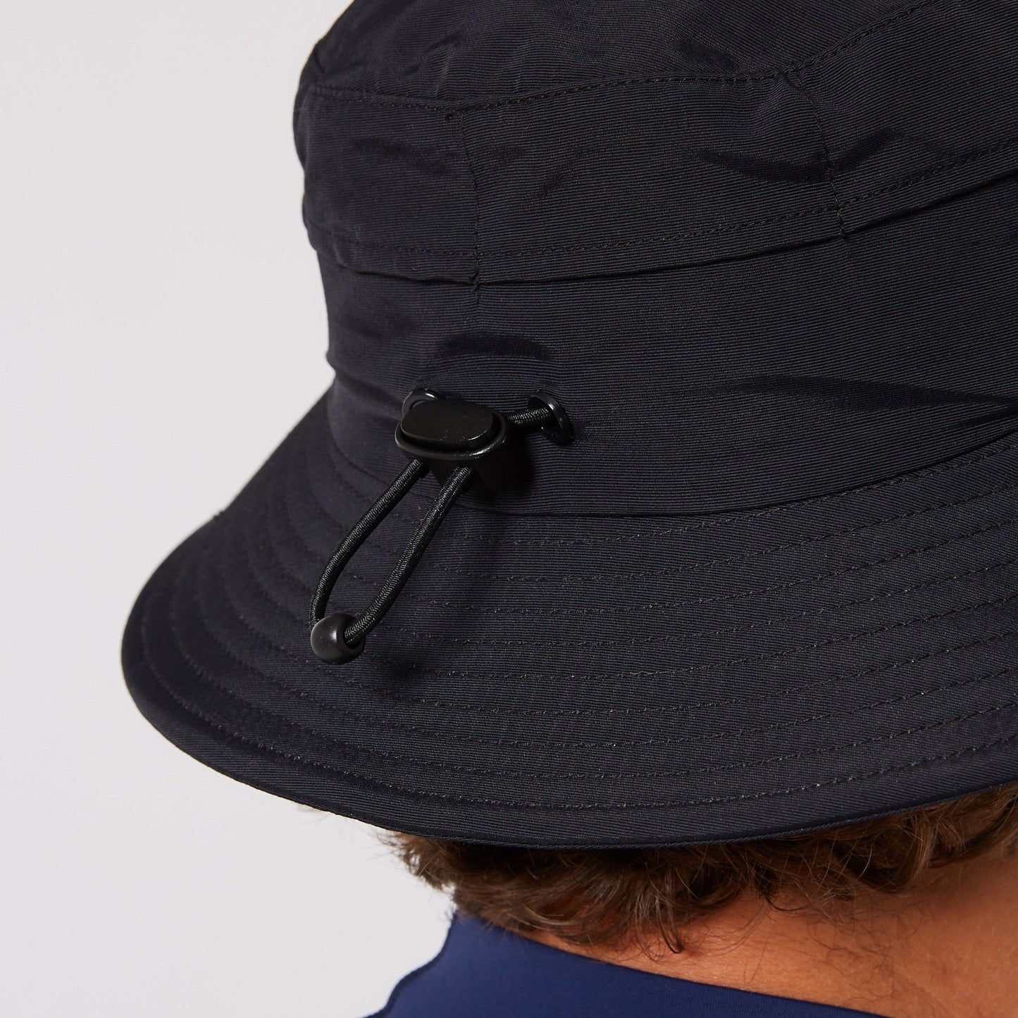 Bingin Soft Peak Surf Hat - Black