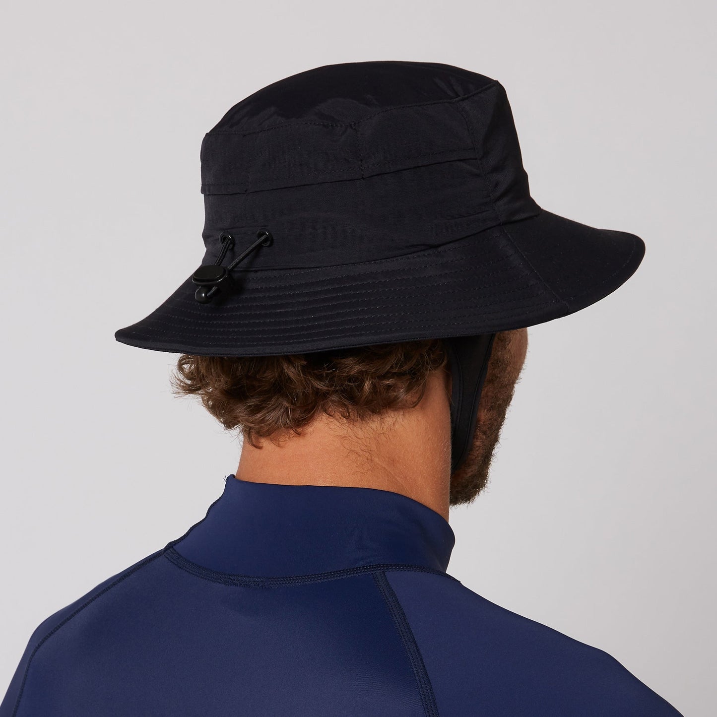 Bingin Soft Peak Surf Hat - Black