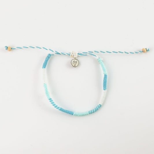 Pineapple island Rapture Woven Bracelet - Aqua