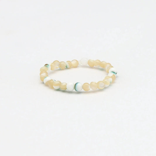 Kualoa Beaded Stretch Ring Set