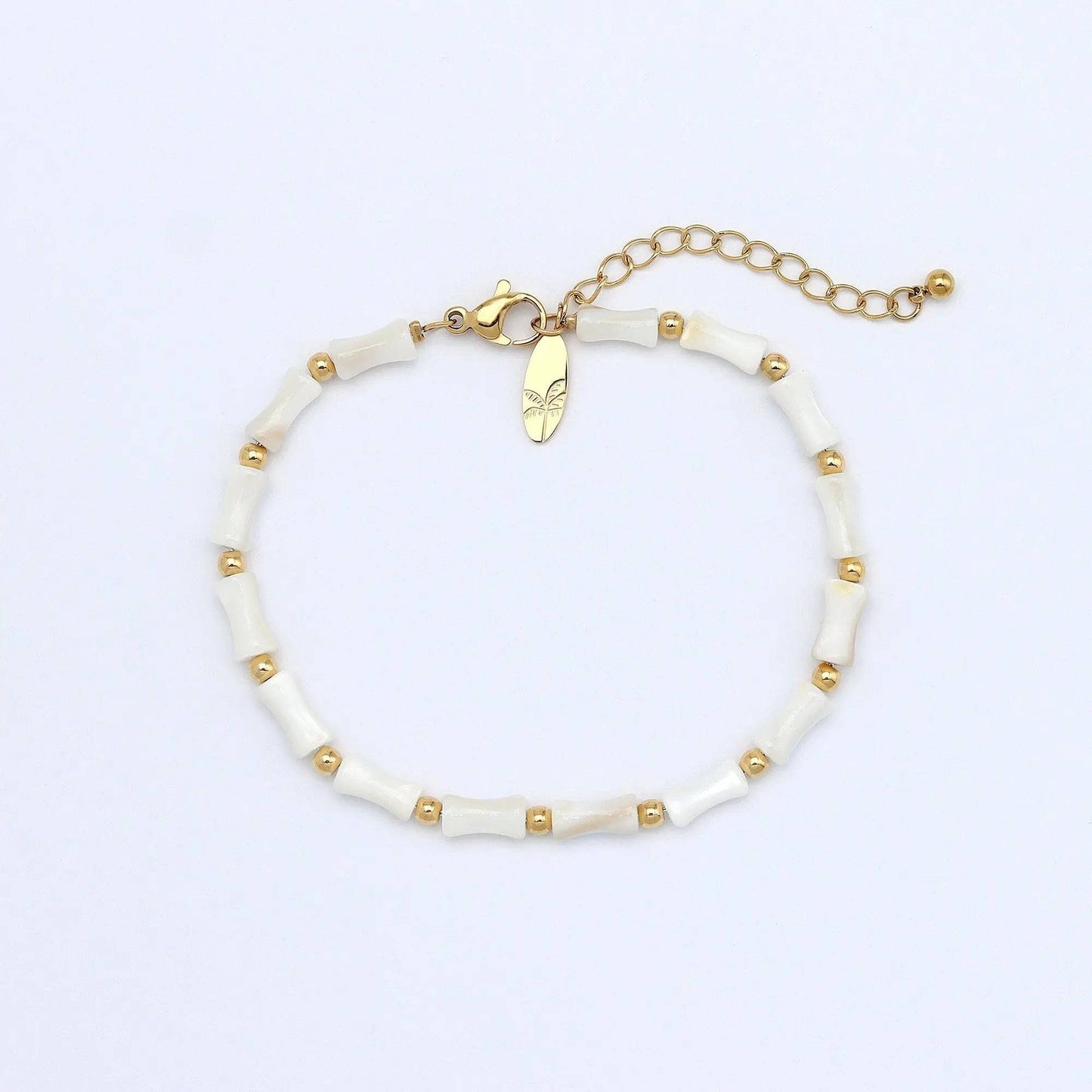 Elegant Mother of Pearl Waterproof Bracelet for Everyday Wear