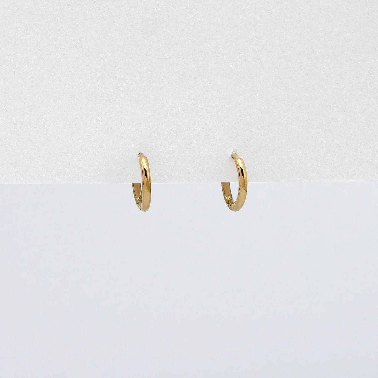 Tiny Huggie Hoop Waterproof Earrings