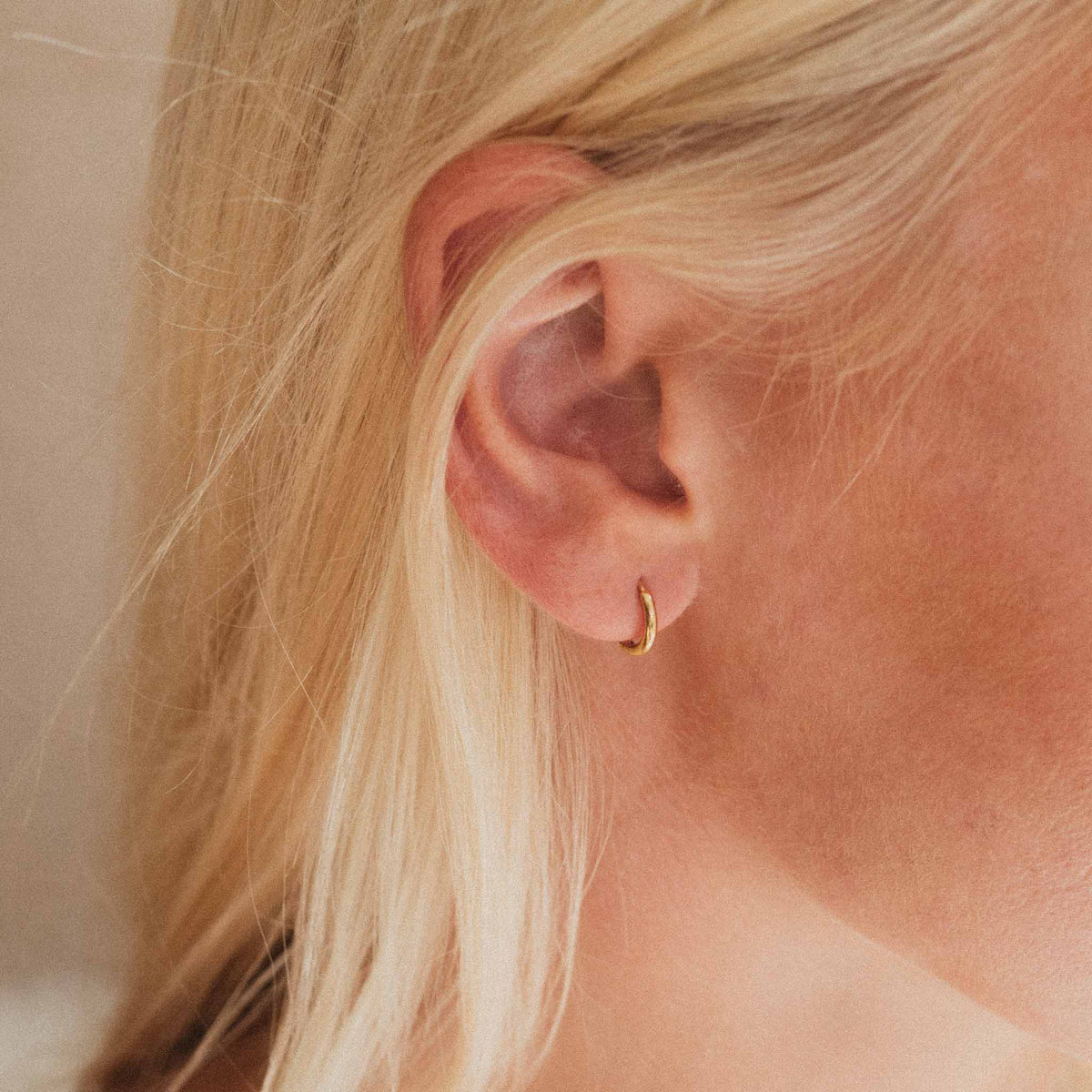 Tiny Huggie Hoop Waterproof Earrings