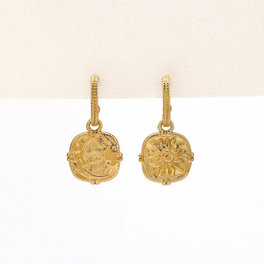 Luna Drop Waterproof Earrings