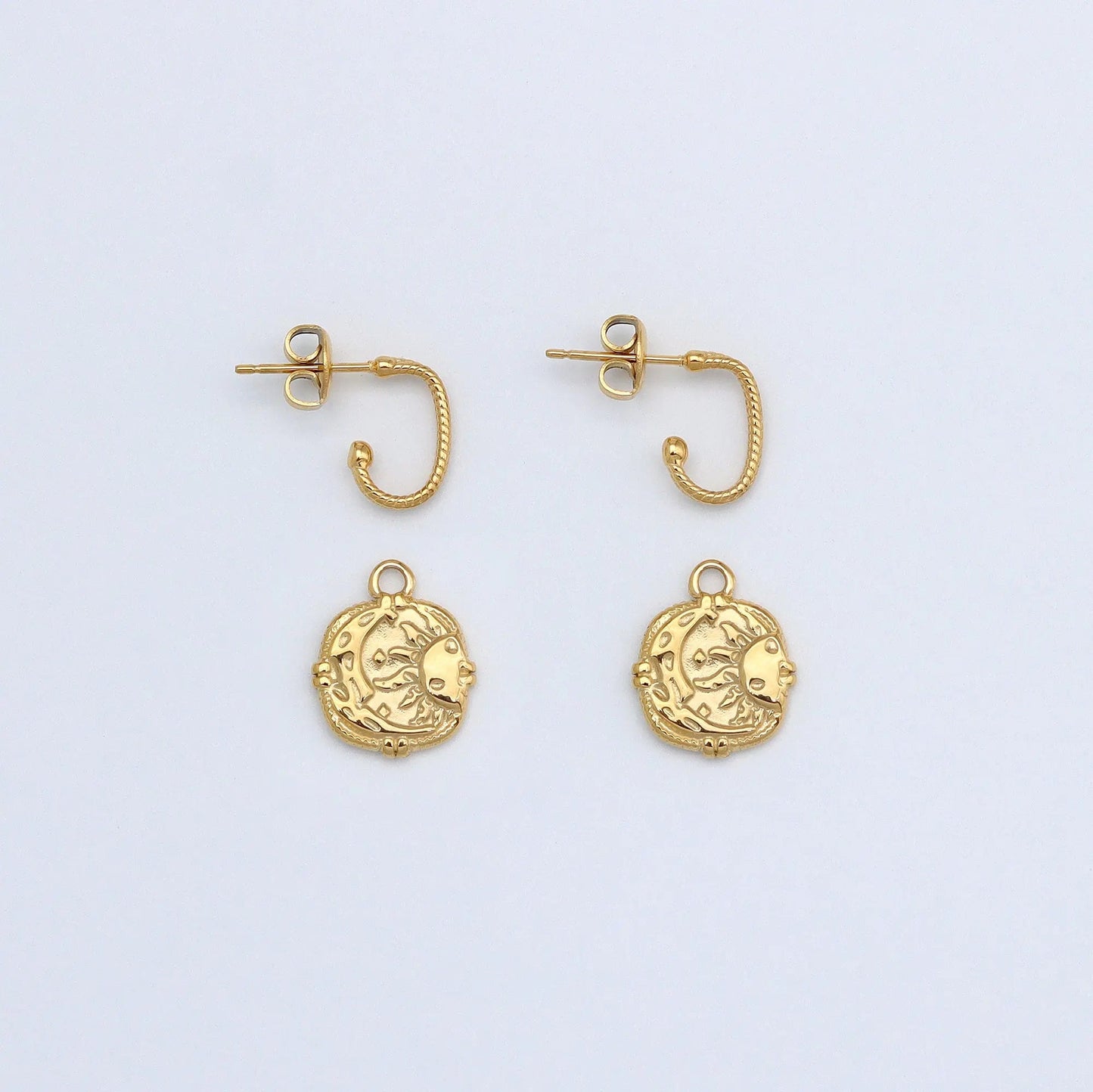 Luna Drop Waterproof Earrings