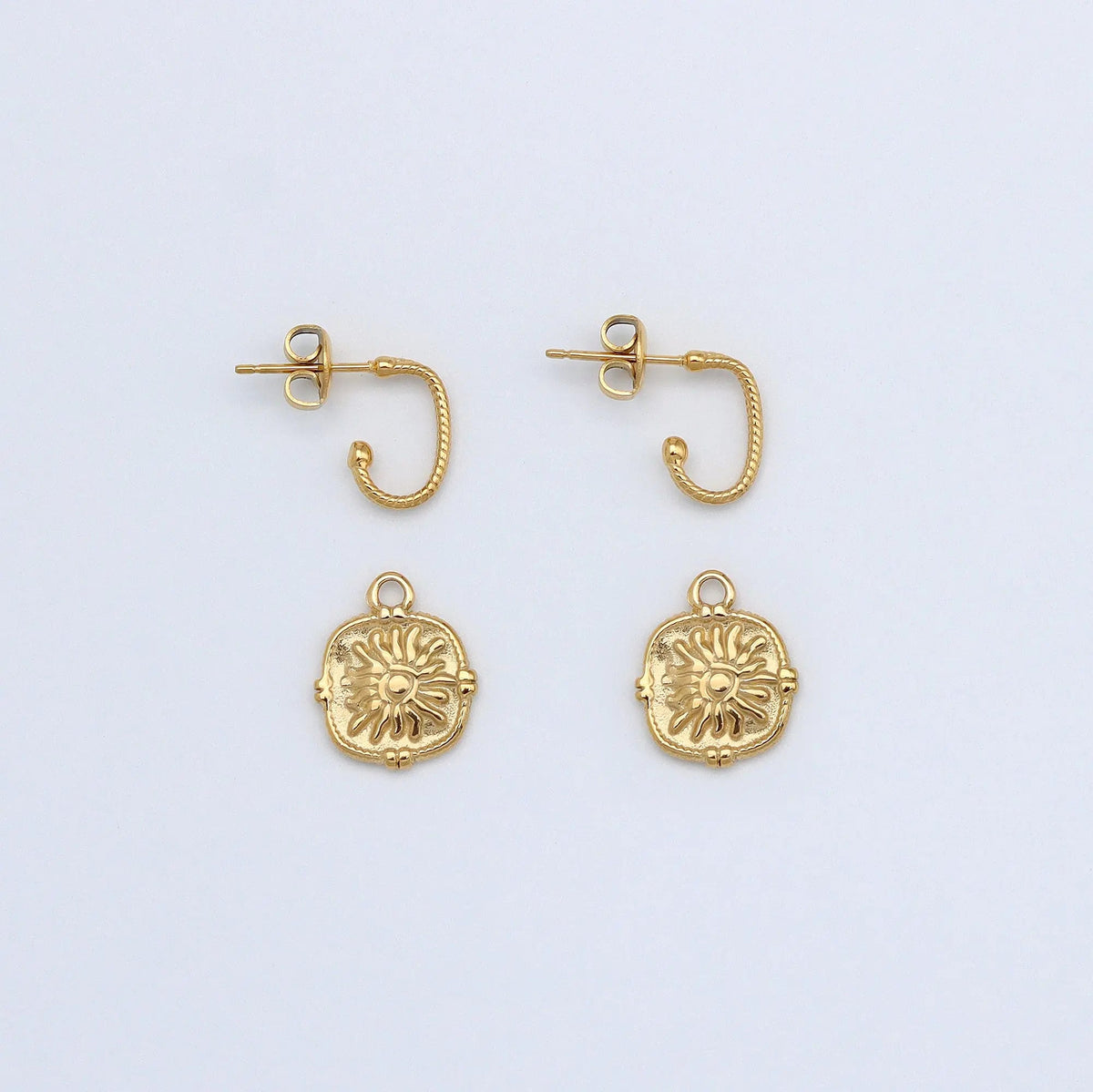Luna Drop Waterproof Earrings