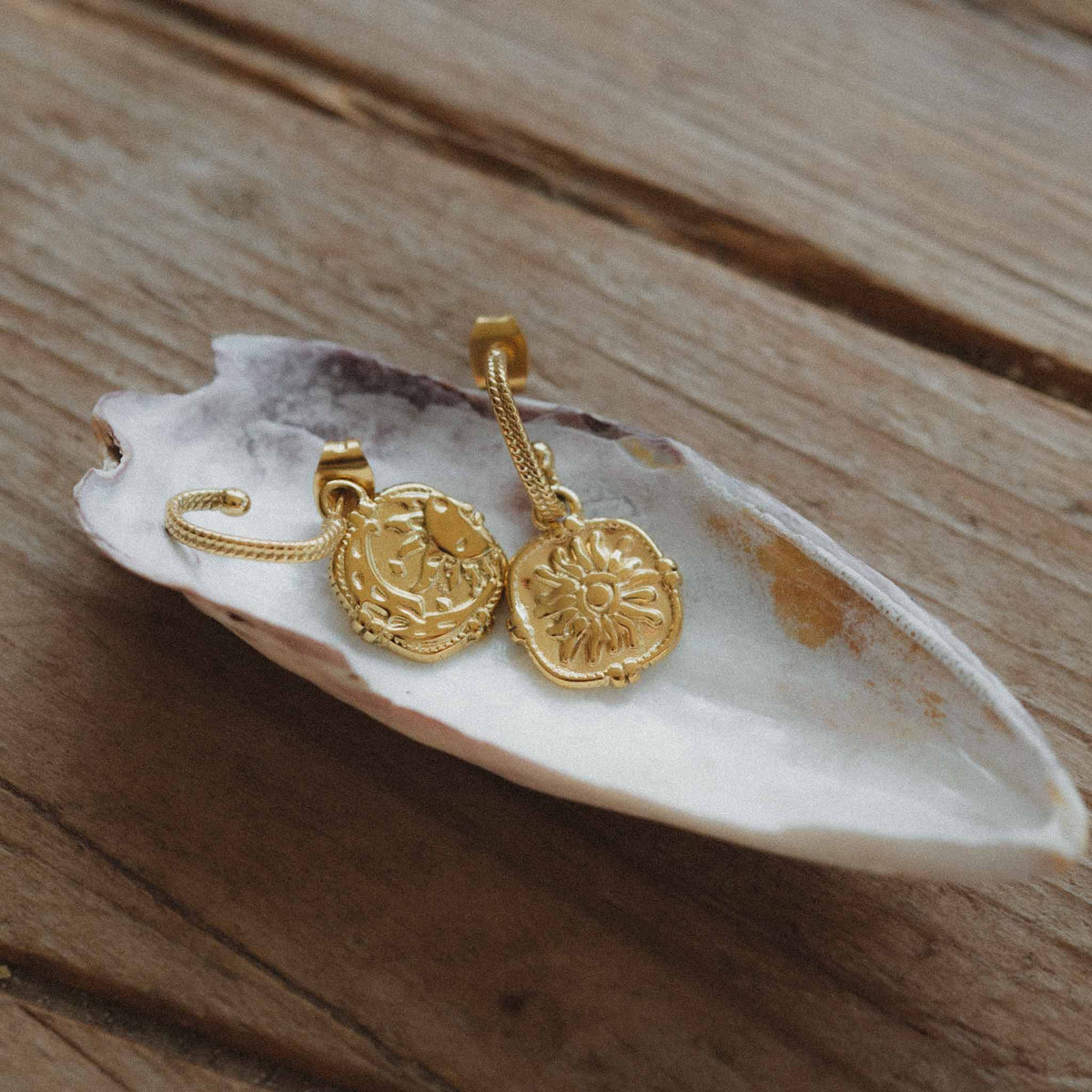 Luna Drop Waterproof Earrings