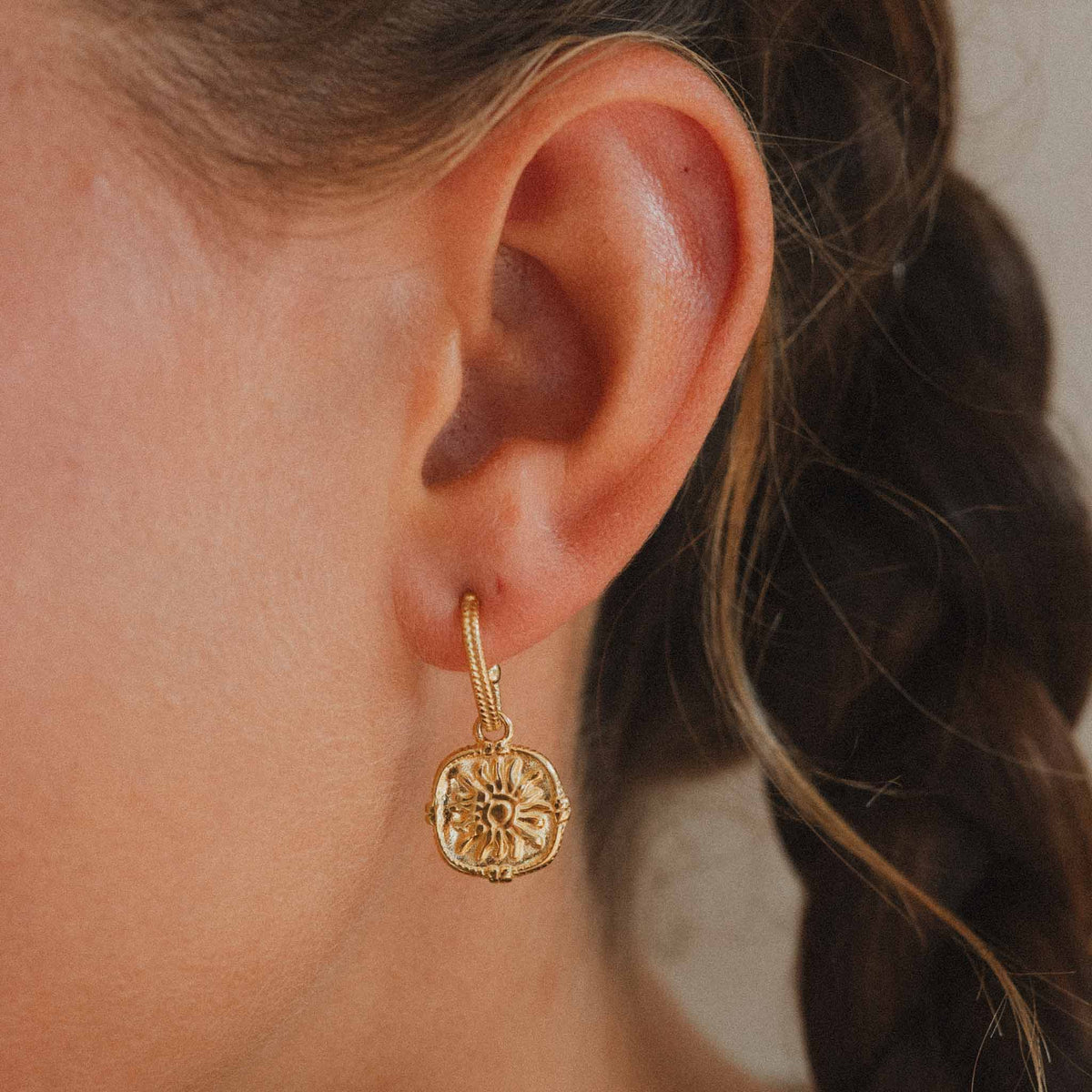 Luna Drop Waterproof Earrings