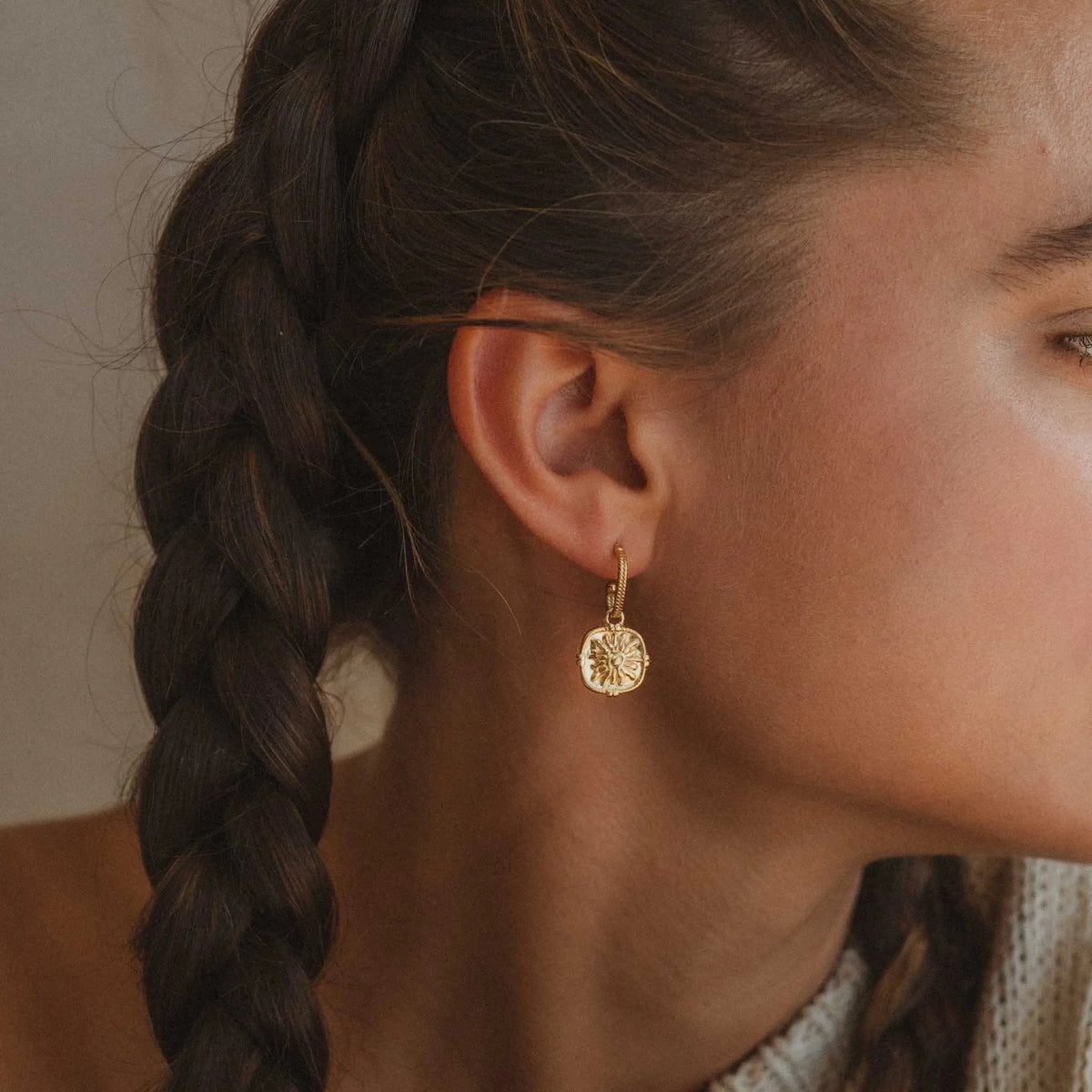 Luna Drop Waterproof Earrings