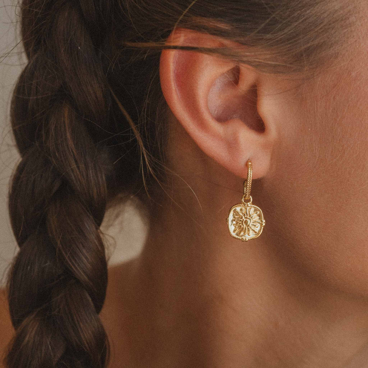 Luna Drop Waterproof Earrings