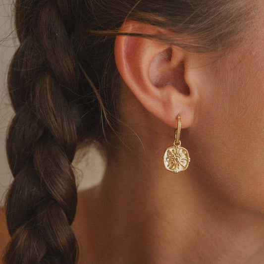 Luna Drop Waterproof Earrings