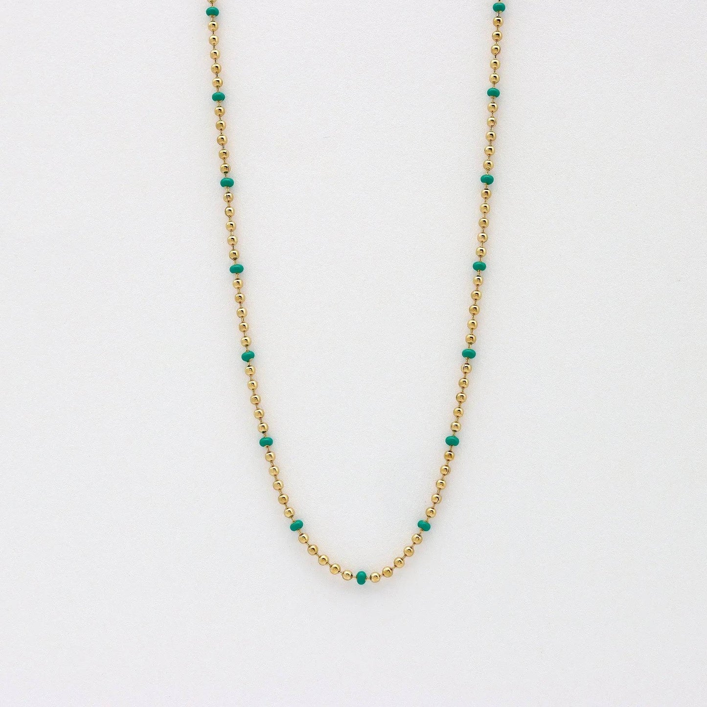 Waterproof Enamel Chain Necklace by Pineapple Island