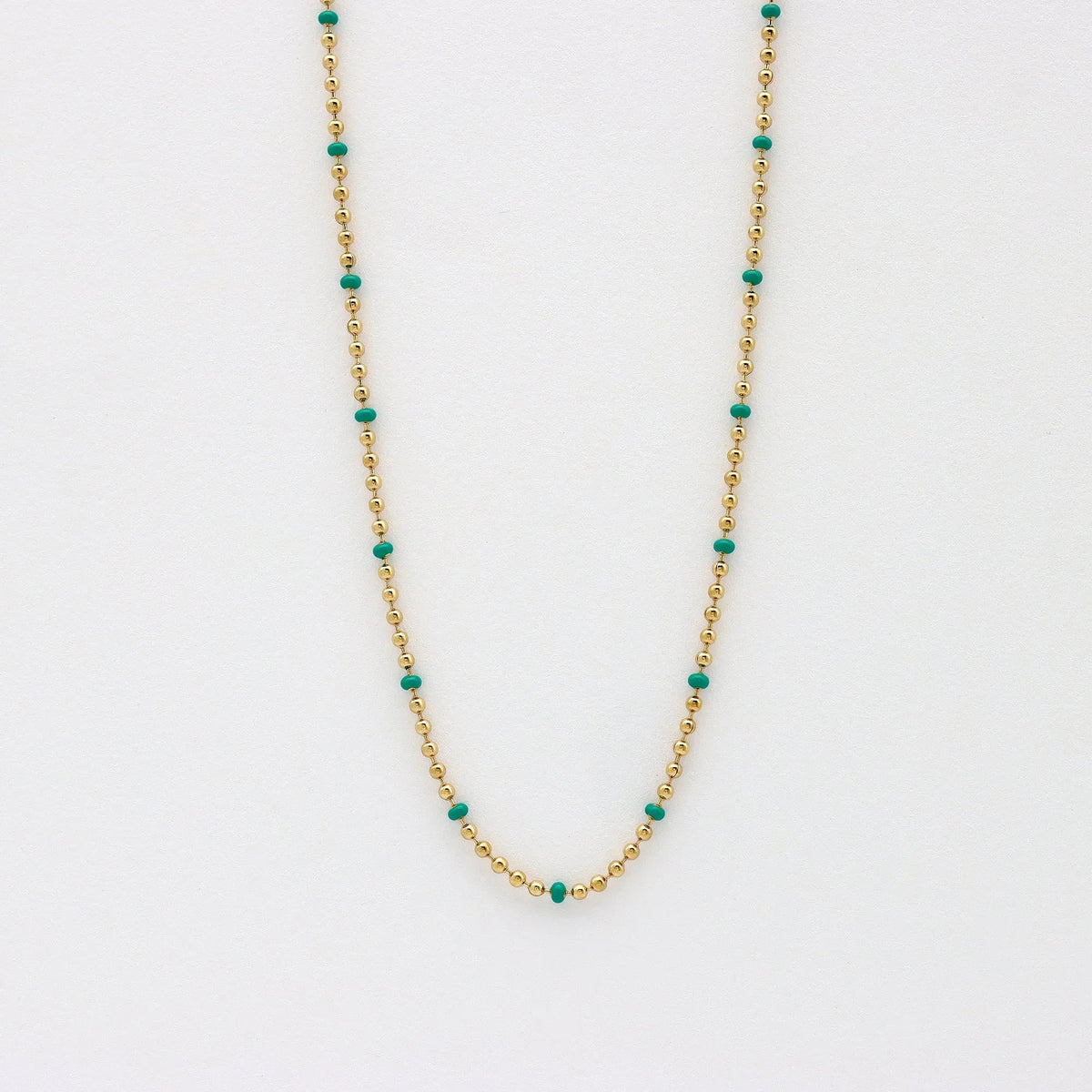 Enamel Chain Waterproof Necklace