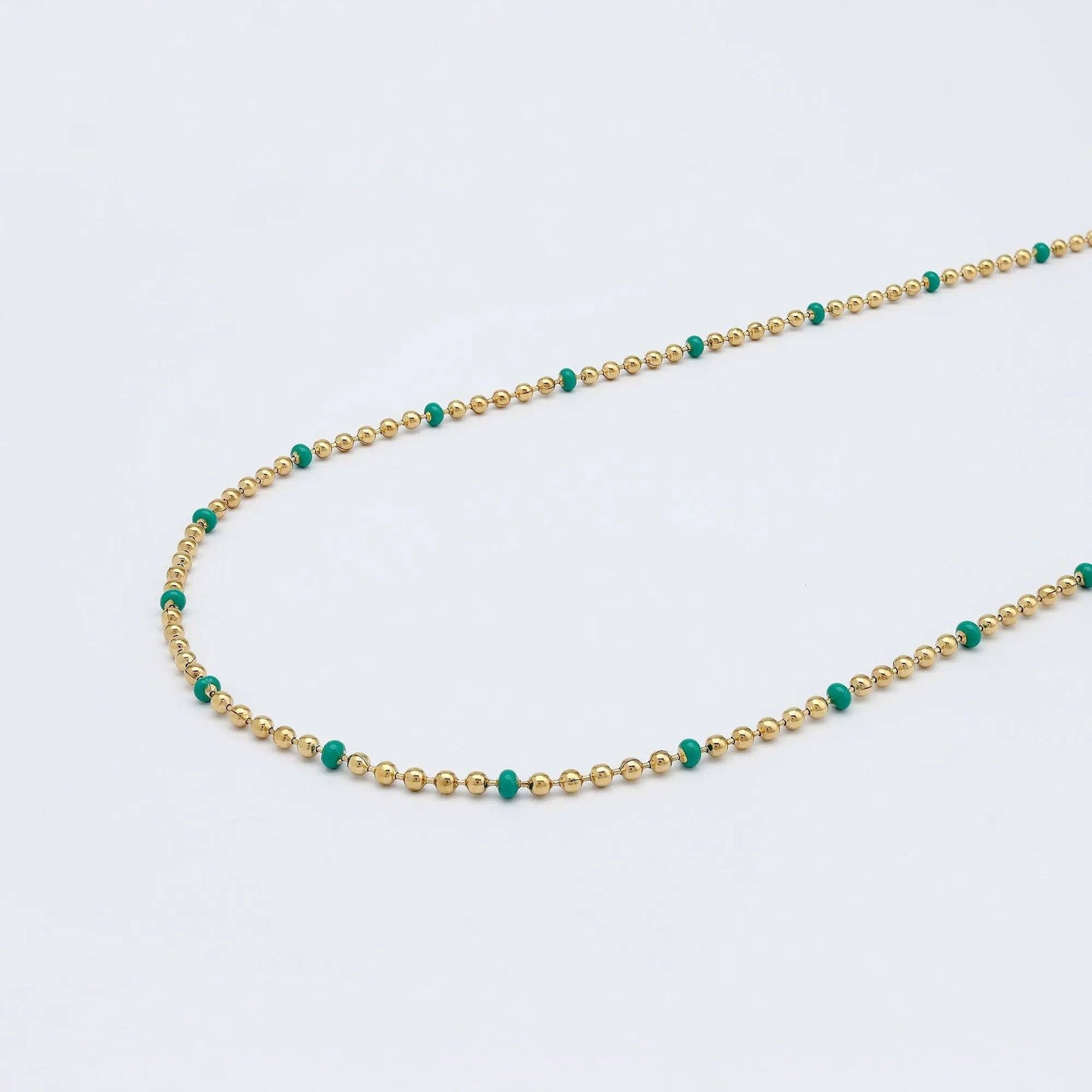 Waterproof Enamel Chain Necklace by Pineapple Island