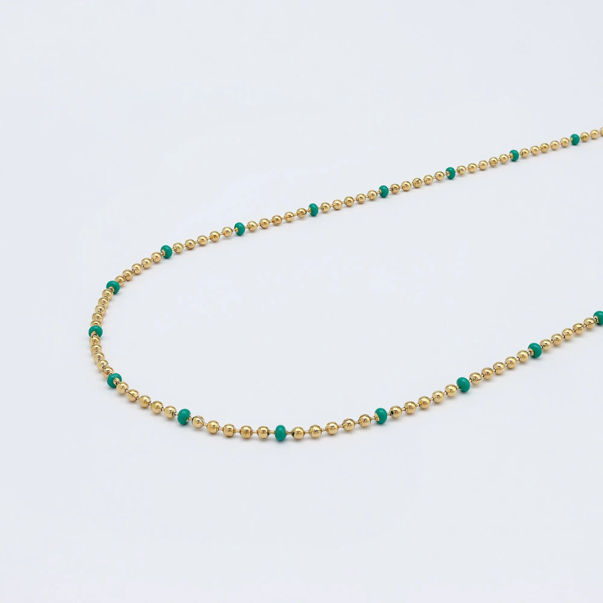 Enamel Chain Waterproof Necklace