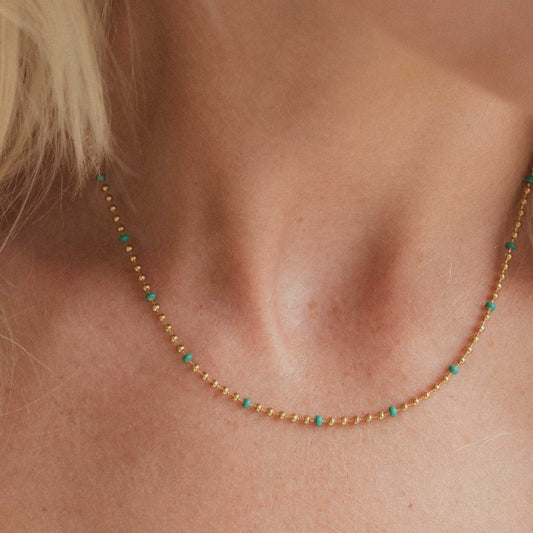 Enamel Chain Waterproof Necklace