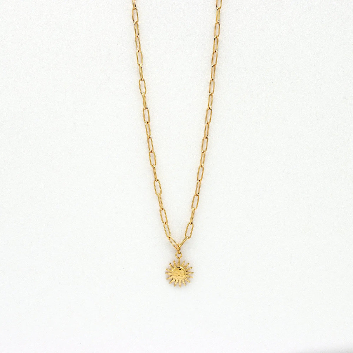 Sun Charm Necklace