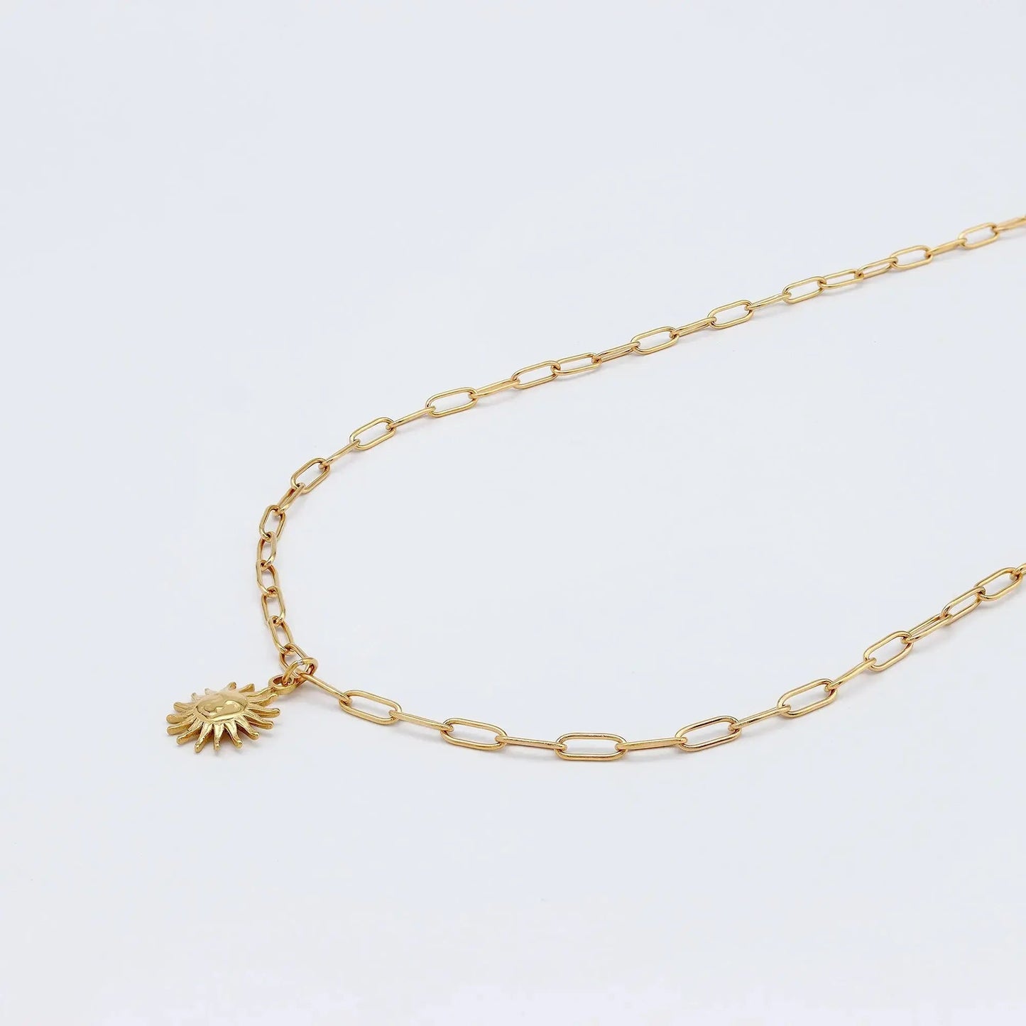Sun Charm Necklace