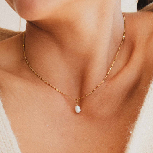 Pearl Drop Necklace