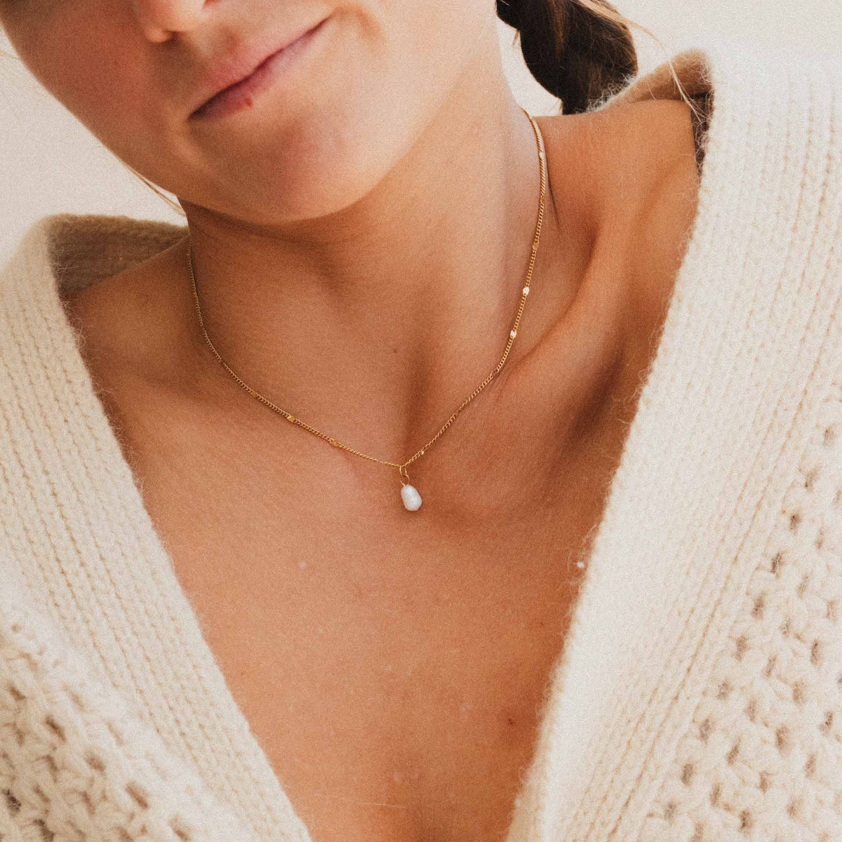 Pearl Drop Necklace
