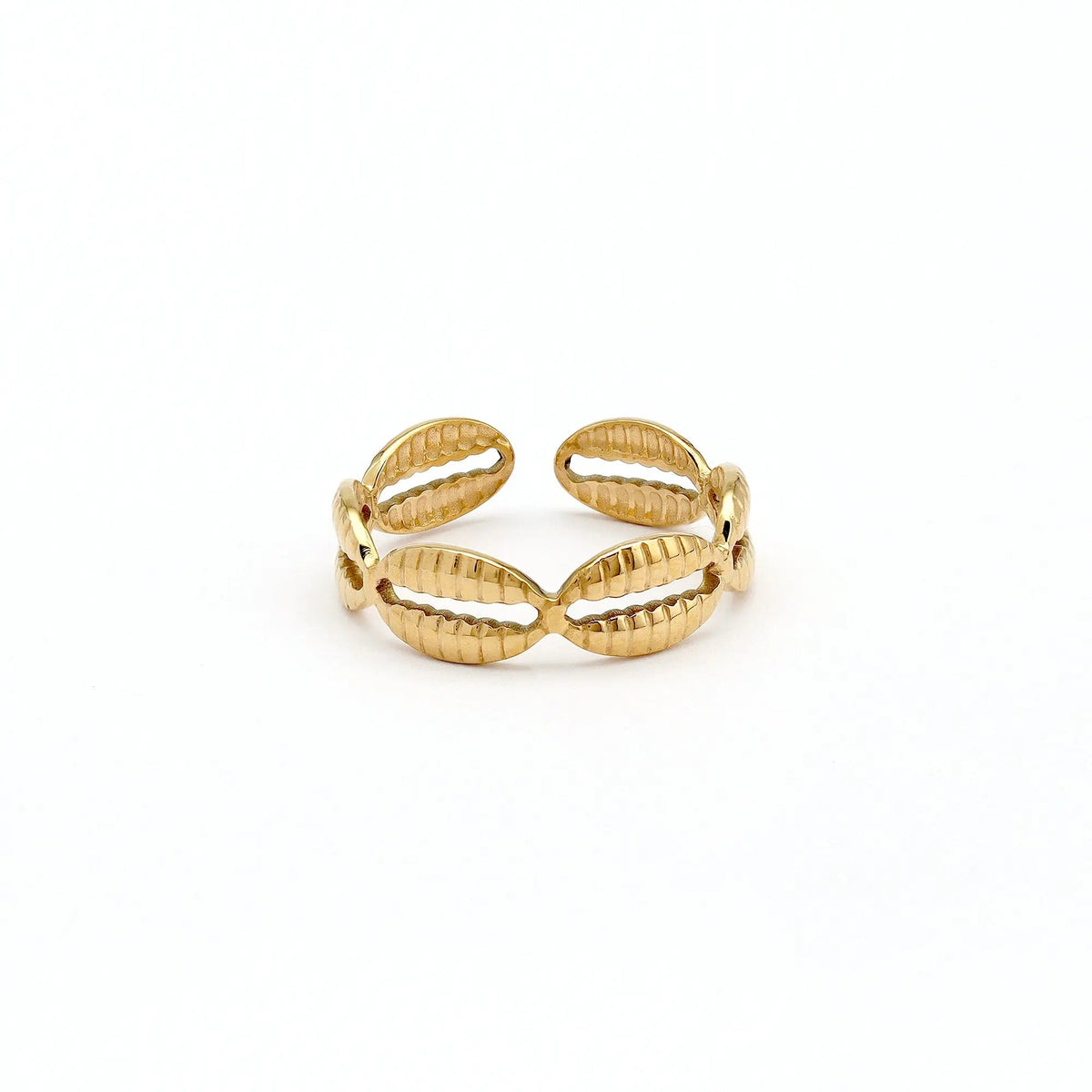 Cowrie Shell Waterproof Ring