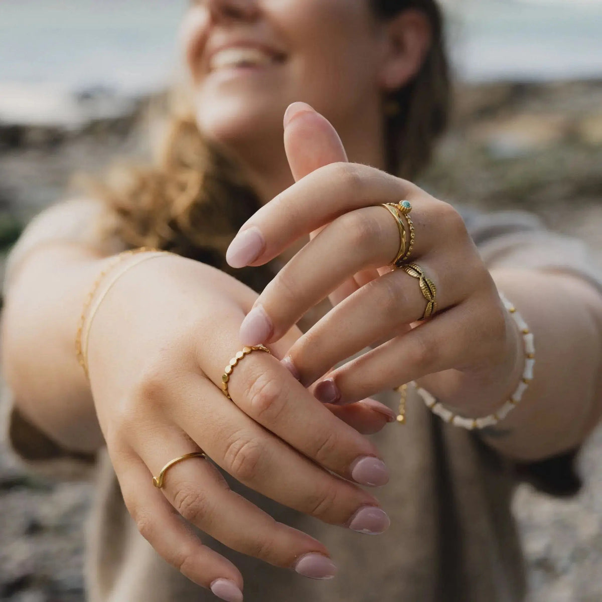 Dainty Dot Waterproof Ring