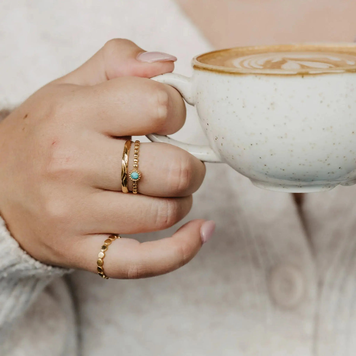 Dainty Dot Waterproof Ring