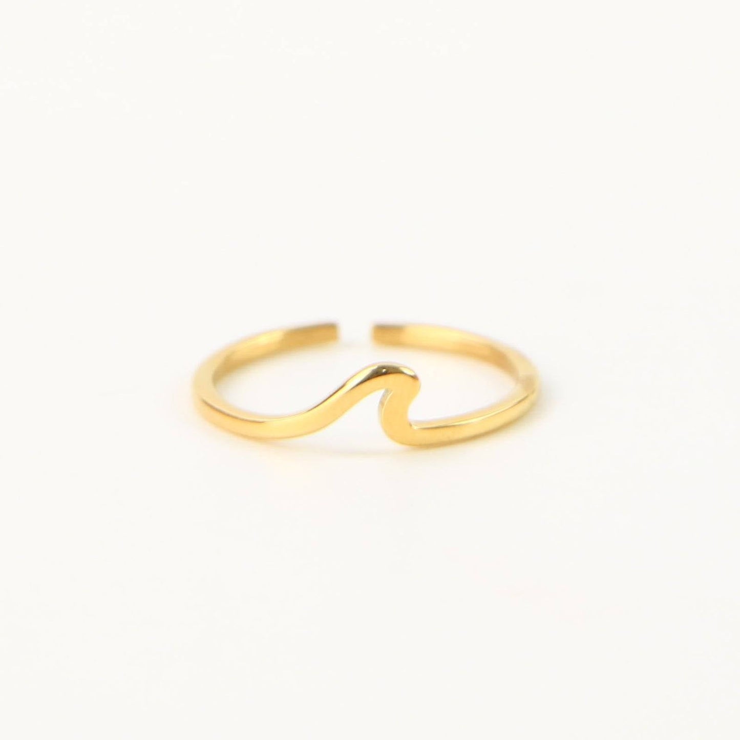Pineapple island Wave ring gold