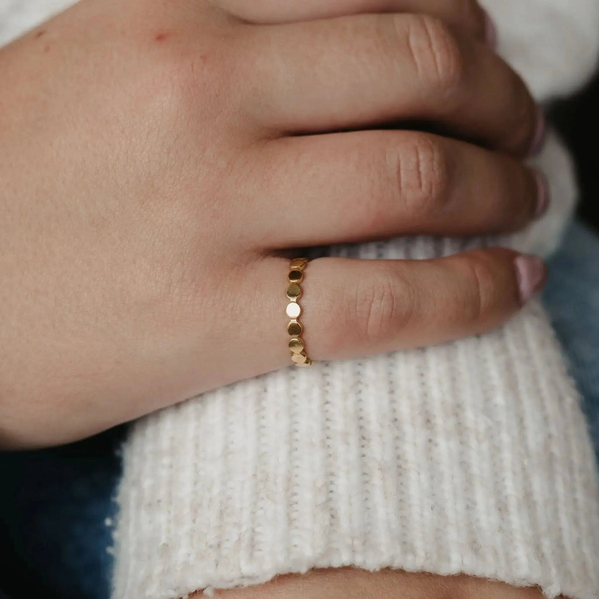 Dainty Dot Waterproof Ring