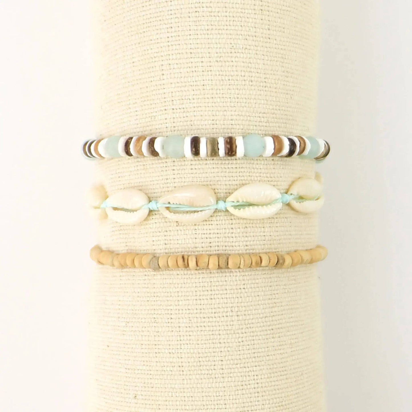 Perasi Bracelet Set with Natural Materials