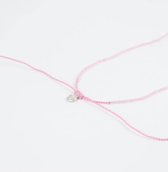 Pineapple Island Ka'anapali Frosted Glass Beaded Necklace