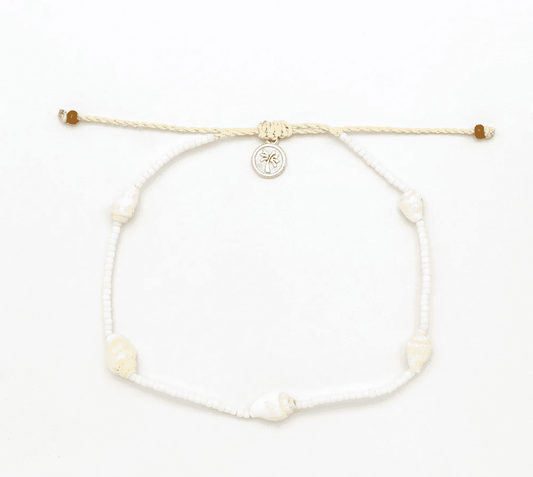 Pineapple Island Giada Rahayu Steel Beaded Surf Anklet