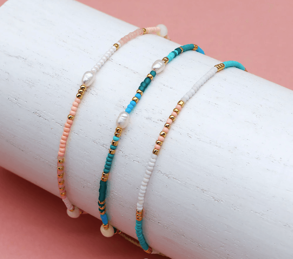 Pineapple Island Giada Gembira Beaded Bracelet