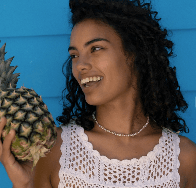 Pineapple Island Necklace (KALN-031)