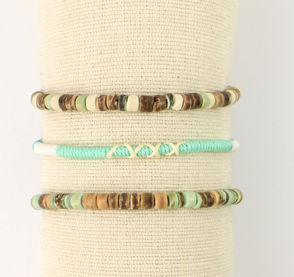 Pineapple Island Bracelet Set (STYL-918)