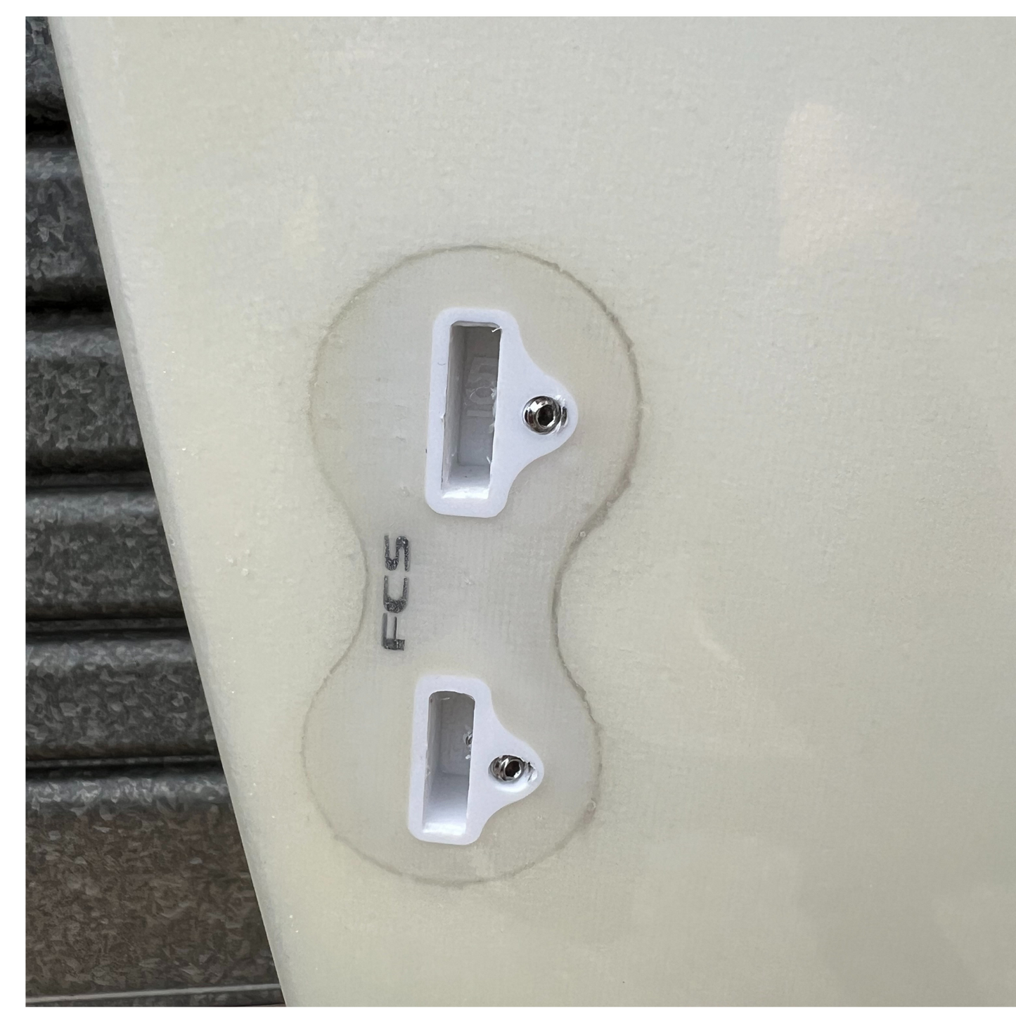 8ft Southern Swells Round Tail Clear Epoxy Finish (FINS Included)