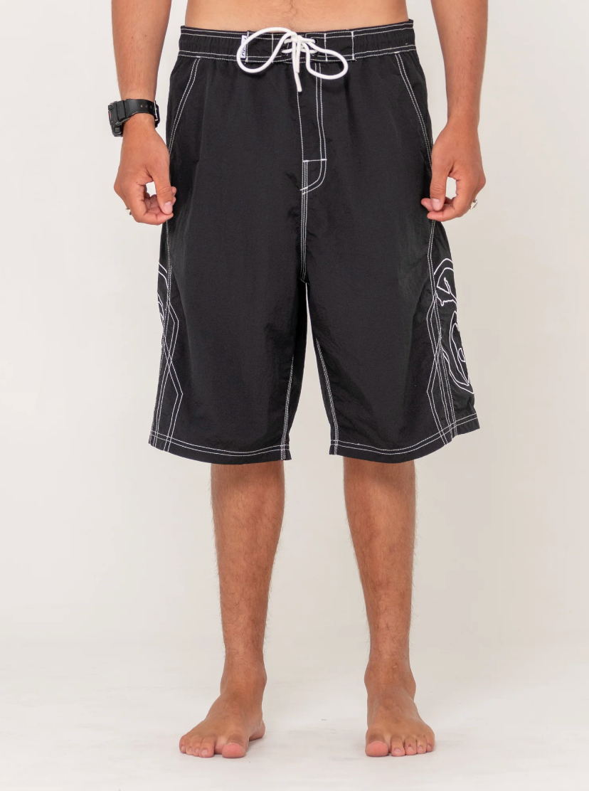 Rusty Tombstones Hybrid Waist Boardshort