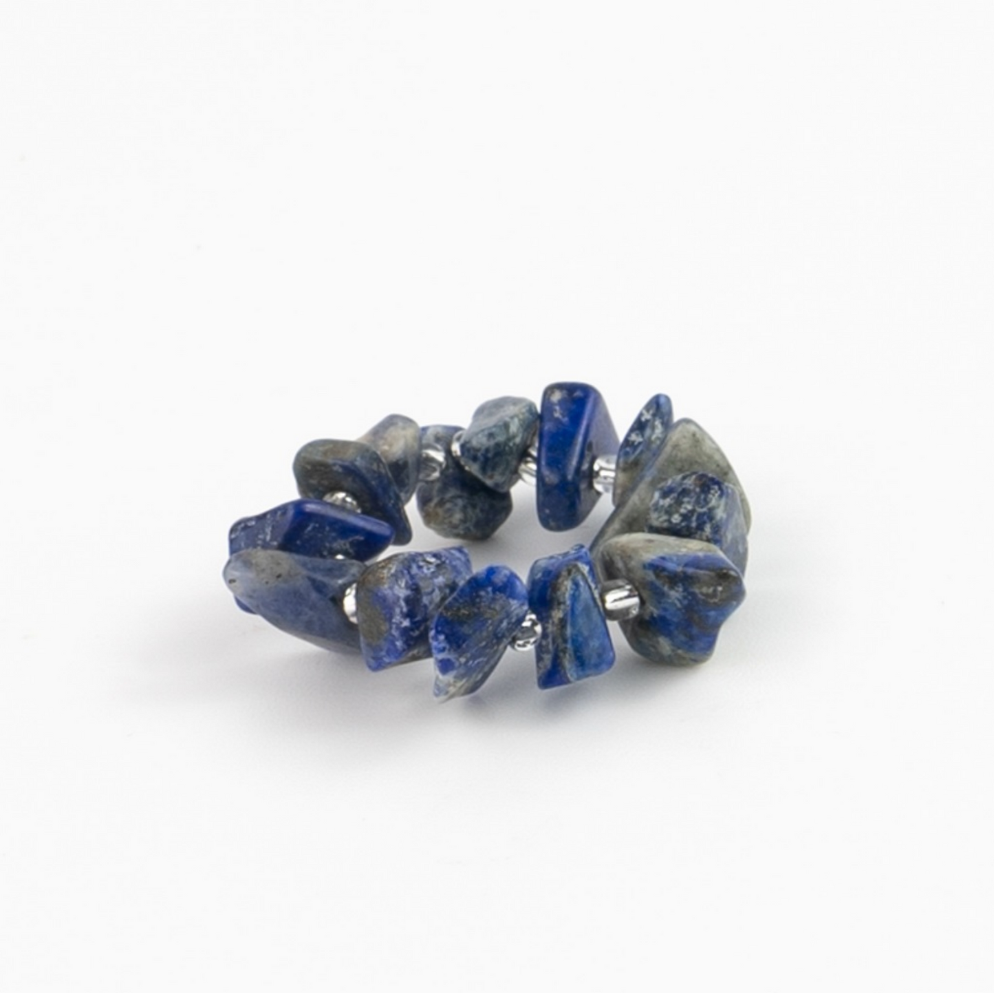 Pineapple Island Coloured Stone Stretch Rings