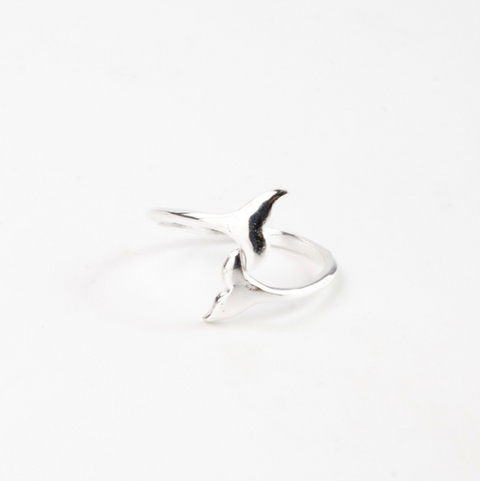Pineapple Island Whale Tail Ring