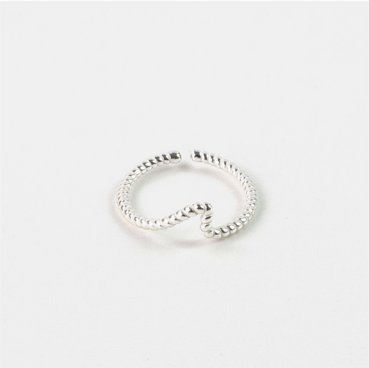 Pineapple Island Beady Wave Ring