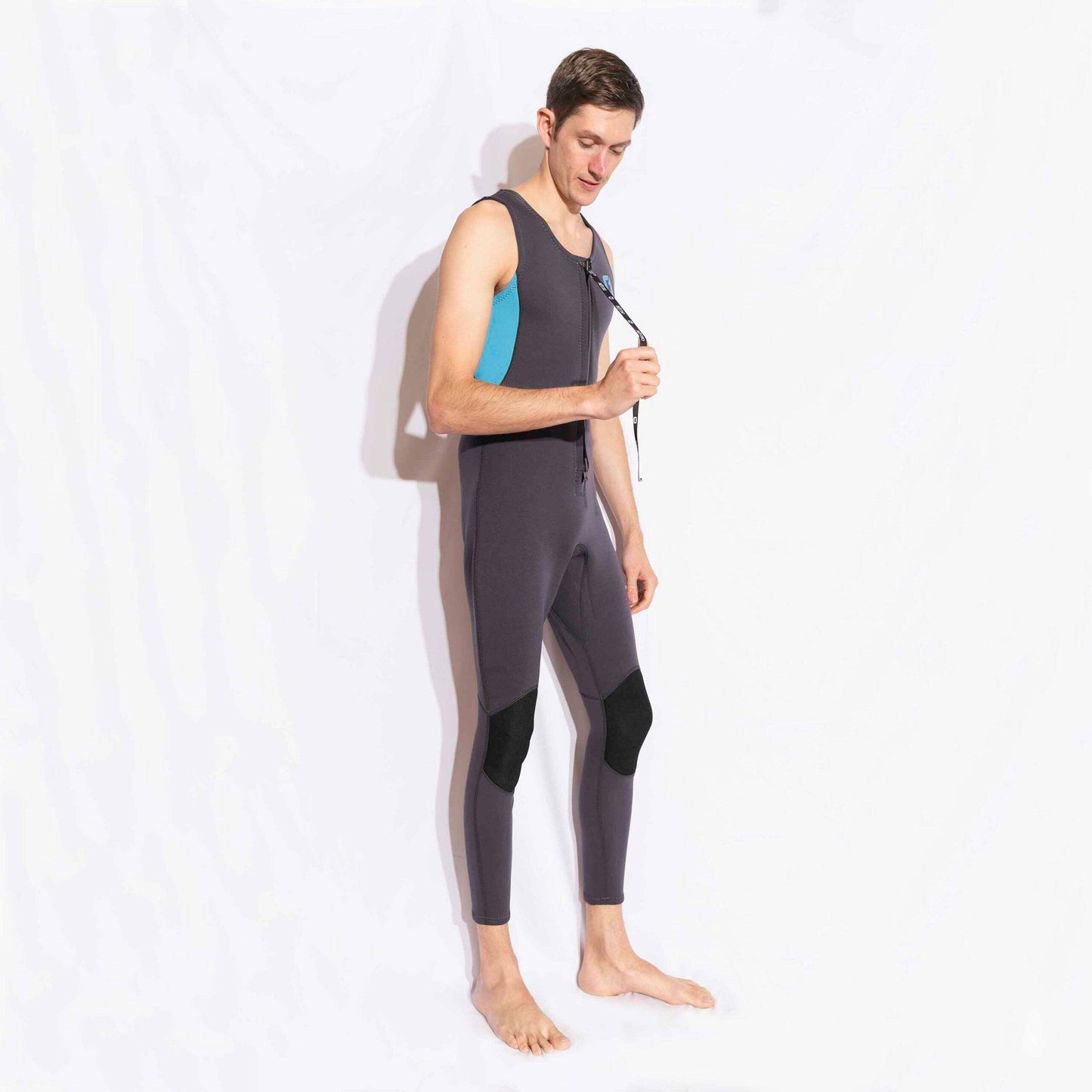 Mens 3/2mm Long John Kayaking Wetsuit for Paddlesports