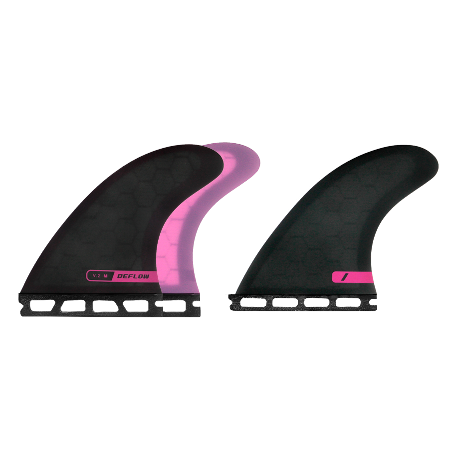 Deflow V.2 Thruster Fins - Versatile Surf Fins | All Conditions