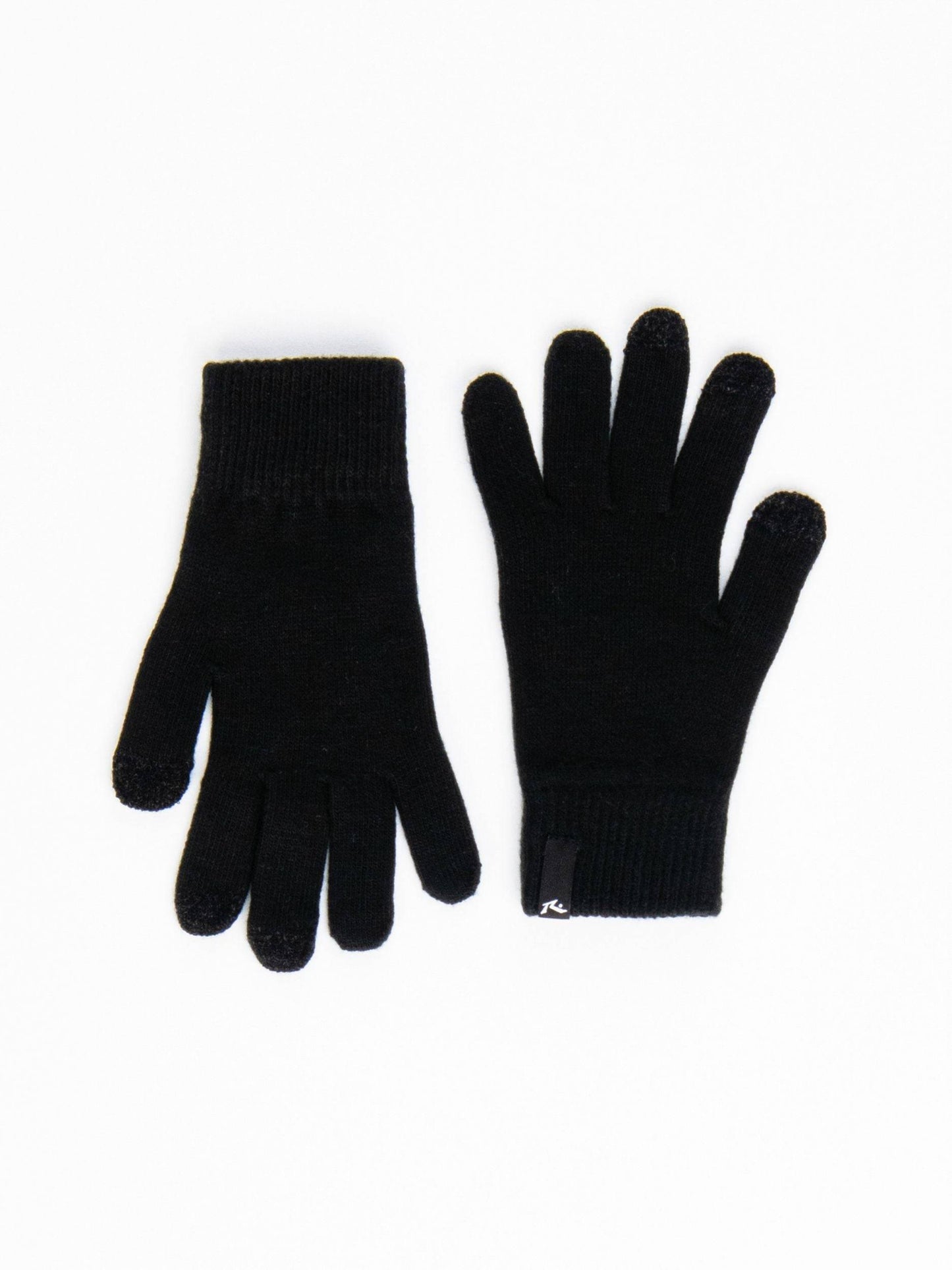 Rusty Hold Up Gloves in black, featuring a sleek and minimalist design.
