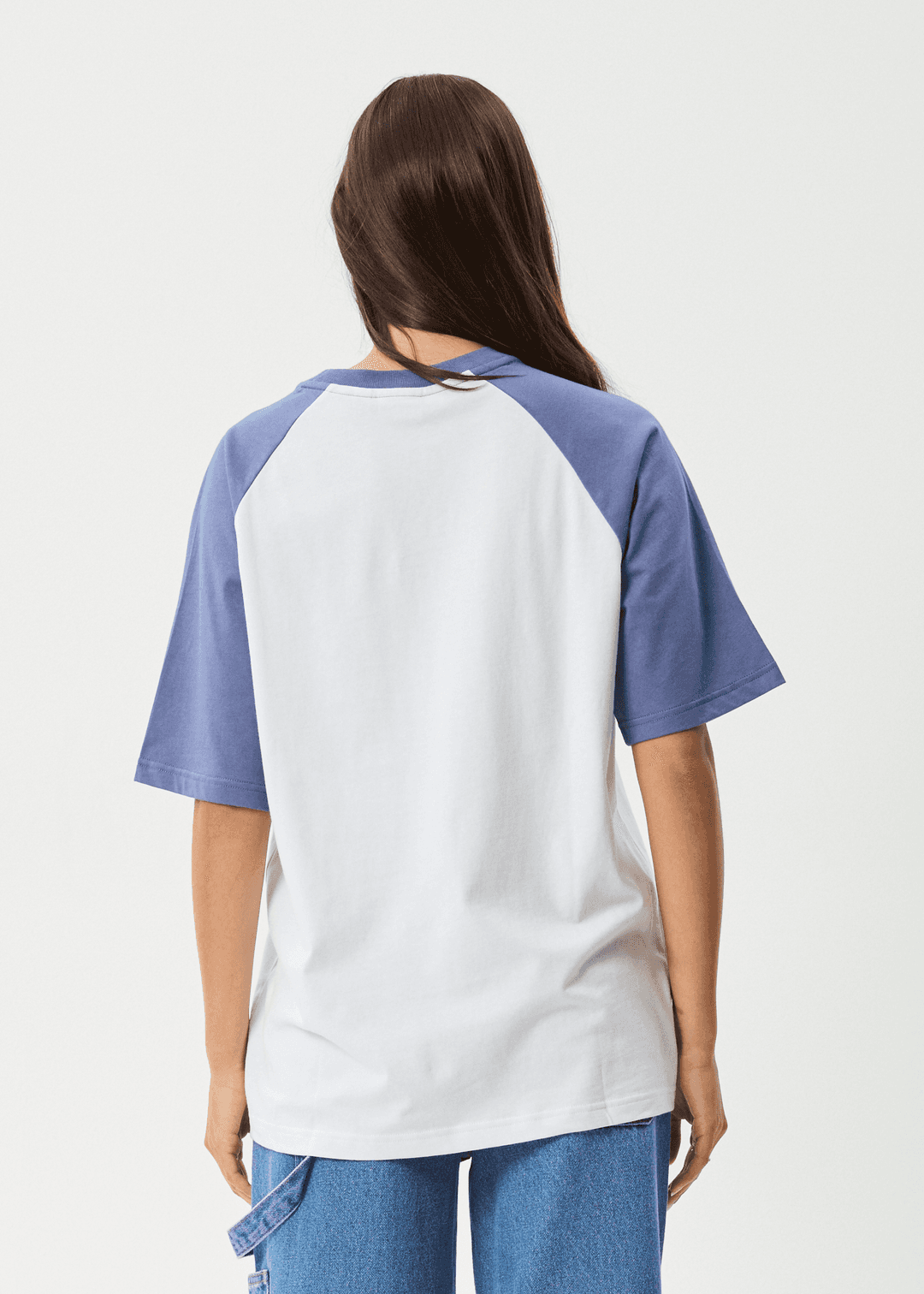 AFENDS Ryan Oversized Raglan Tee - Marlin