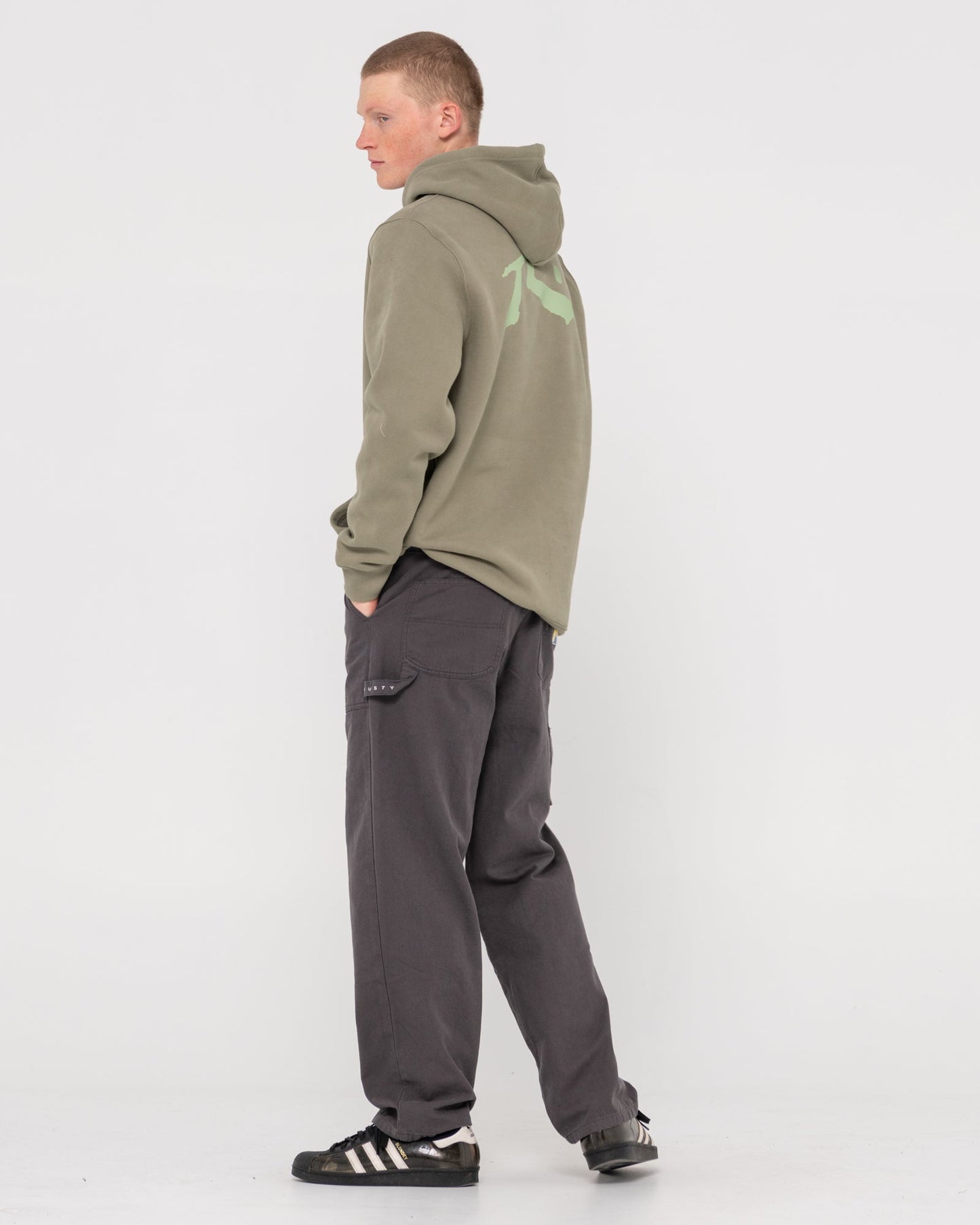 Rusty Competition hooded fleece